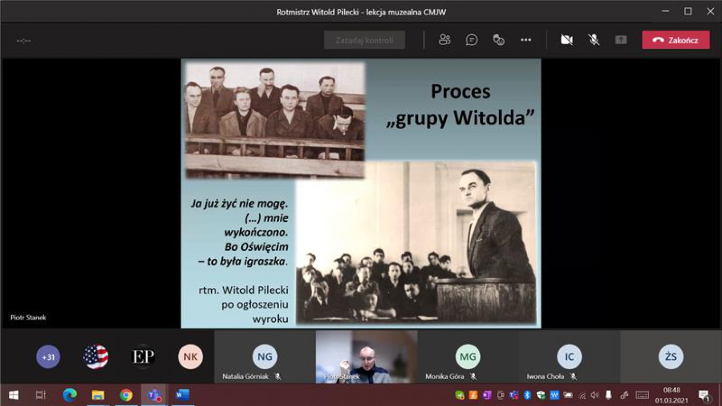 Zdjęcie: Transmisja na żywo - Proces "grupy Witolda"
